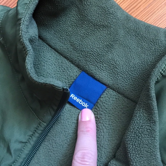 Men’s Reebok Fleece Jacket - Picture 3 of 5